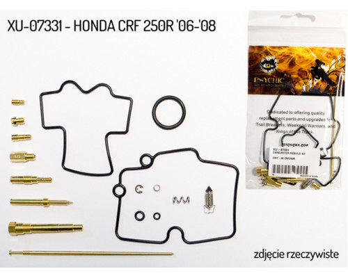 Ремкомплект карбюратора psychic honda crf 250r '07-'08 (26-1141) (для 1 карбюратора)