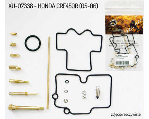 Ремкомплект карбюратора psychic honda crf 450r '05-'06 (26-1465) (для 1 карбюратора)