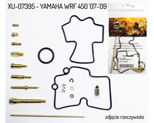 Ремкомплект карбюратора psychic yamaha wrf 450 '07-'09 (26-1266) (для 1 карбюратора)
