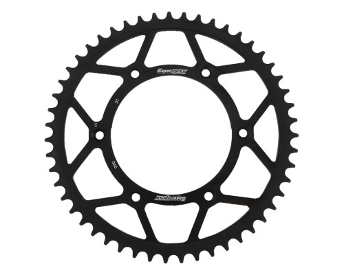 Задня зірочка supersprox 899 51 ktm sx/exc (jtr897.51) чорна сталь