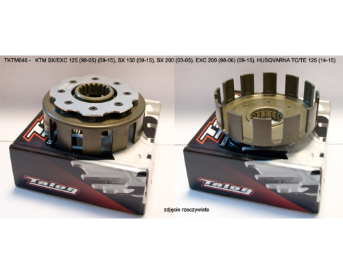 КОРЗИНА ЗЧЕПЛЕННЯ TALON KTM SX/EXC 125/200 '98-'05 І 125/150/200 '09-'18, HUSQVARNA TC/TE 125 '14-'15