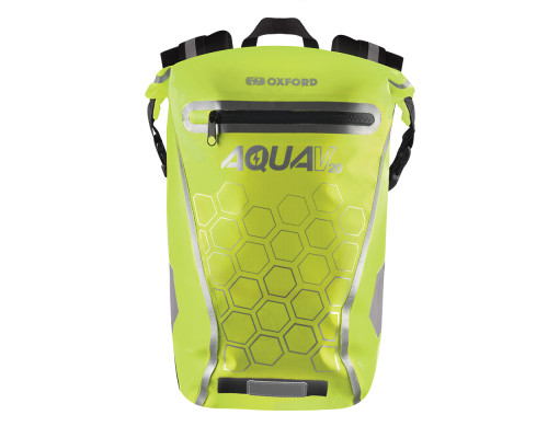 Oxford Aqua V-20 рюкзак водонепроникний 20л жовтий флуо/білий