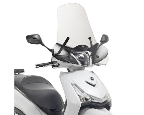 Kappa glass sym hd 300 (19), piaggio medley 125-150 i get / medley s 125-150 i get (20), symphony 125 (20), kymco people s 300 (19) 49 x 66 cm clear - потрібне фіксування моделі