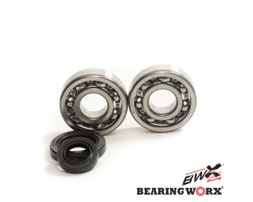 Bearing worx підшипники коленвала HONDA trx 200 '84-'97, xr 250 '84-'96, atc 125/185/200 '80-'86, suzuki drz 250 '01-'07, YAMAHA yfm 250 raptor '08-'13 ttr 250 '99-'06 ( 63/28c3) (24-1033) (ntn) (вироблено в