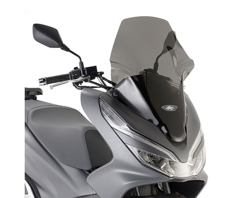 Лобове скло kappa HONDA pcx 125 (18-19) 60.5 x 43.5 см тоноване - потрібен монтаж d1163kitk