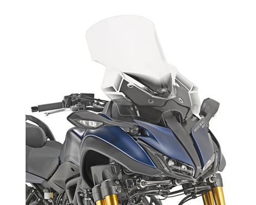 Скло kappa YAMAHA niken 900 (19-20), niken gt 900 (19-20) 58 x 59 cm чисте - для niken 900 потрібне кріплення d2143kitk