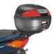 Kappa, Стелаж для центрального кофра, YAMAHA Cignus X 125 (04-06), Cignus X 125 (07-15), MBK Flame X 125 (07-12), без плити