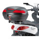 Kappa Стелаж для центрального кофра YAMAHA X-Max 125-250 (2010-2013) MBK Skycruiser 125 (2010-2012) з монокей пластиною чорний