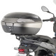 Kappa Стелаж для центрального кофра BMW C 400X (19) без плити чорний
