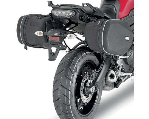 Kappa, Стелаж Pod Torby, Бічні Сумки, Підходить для YAMAHA MT-09 850 Tracer (2015-2017), Чорний