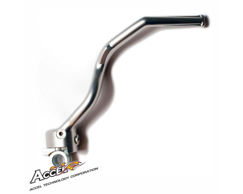 ВАЖІЛЬ СТАРТЕРА ACCEL (KICK) АЛЮМІНІЙ KAWASAKI KXF 250 '13-'20 КОЛІР СРІБЛЯСТИЙ