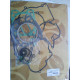 ATHENA Комплект Прокладок для двигуна GILERA RC 600 '88-'93, XRT 600 '88-'93, NORD WEST/R 600 '88-'94