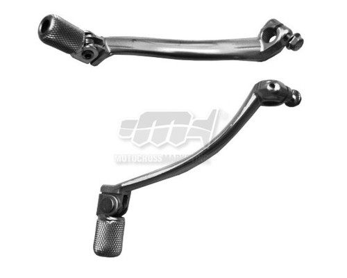 M.c. важіль перемикання передач YAMAHA yzf 250 '06-'13,wr 250f '07-'14, wr450f '07-'15 (алюміній) сріблястий, алюмінієвий наконечник