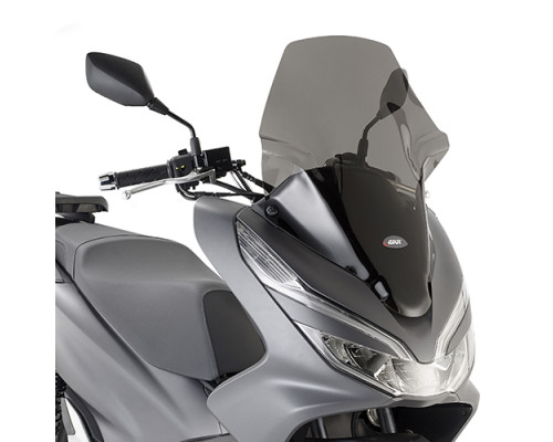 Givi скло димчасте для HONDA PCX 125 2018-2019, 60,5x43,5 см