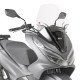 Givi, скло, прозора вітрове скло, 60,5 x 43,5 см, для HONDA PCX 125 (2018-2019)