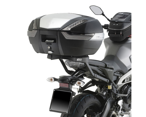 Givi, Стелаж для центрального кофра, без плити, YAMAHA MT-09 (13-15) / XSR 900 (16), чорний