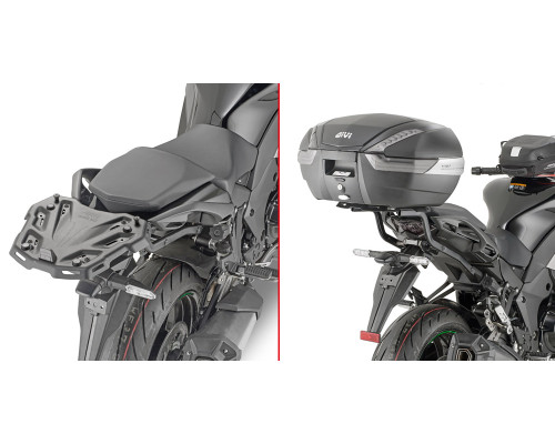 Givi, Стелаж для центрального кофра, Kawasaki Ninja 1000 SX, 2020-2021, чорний