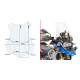 Givi, скло, прозора вітрове скло, 55 x 44,5 см, для BMW R1200/1250 GS/Adventure