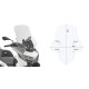 Givi скло прозора для мотоцикла, 76,5 x 58 см, BMW C 400 GT (2019), прозорий