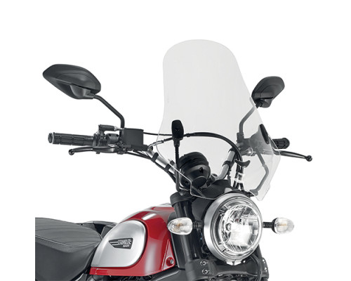 Givi A7407A вітрове скло прозоре 48x43,5 см для Ducati Scrambler 800 2015