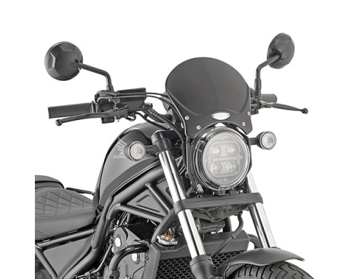 Givi монтаж szyby 100AL/ALB/140A/S для HONDA CMX 500 Rebel (2020-2022) кріплення для вітрового скла чорний/сріблястий