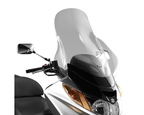 Givi скло прозора для мотоцикла Suzuki AN 250-400 Burgman 2003-2006, 80x71 см, прозора