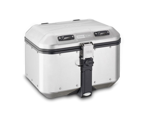 Givi Trekker Dolomiti центральний кофр алюмінієвий 46л сріблястий