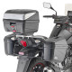 Givi V-Strom 250 Бічні Кофри Monokey Стелаж Сумісність Suzuki 2017-2018 Чорний