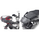 Givi X-ADV 750 Стелаж для центрального кофра Без плити 2021 Чорний