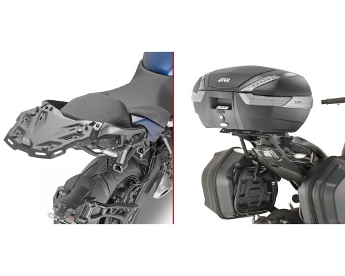 Givi, Стелаж для центрального кофра, без плити, YAMAHA Niken GT 900, 2019-2022, чорний