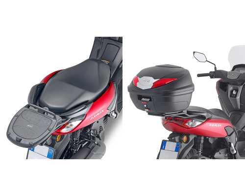 Givi, Стелаж kufra центрального Monolock, для YAMAHA N-Max 125-155 (21-24), Чорний