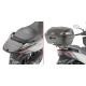 Givi X-Town 125-300 CiЗАДНІСтелаж для центрального кофра Monolock Без плити Чорний