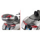 Givi GL1800 Gold Wing 2018-2022 Стелаж для центрального кофра з алюмінієвою пластиною Monokey чорний