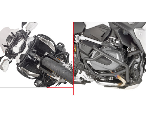 Givi дуги захисту двигуна BMW R1250GS 2019 чорний