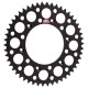 проекту задня зірочка ultralight 899 49 алюміній чорний ktm/husqvarna/husaberg (jta897.49) (89949)