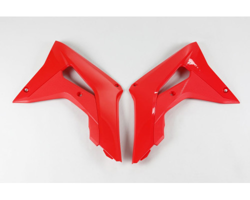 Ковпачки радіатора UFO HONDA crf 250r '18-21, crf 450r '17-20, колір червоний
