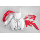 Пластиковий комплект UFO HONDA crf 250r '08-09, колір oem '09 (червоний/білий)