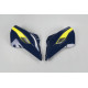 Ковпачки радіатора UFO husqvarna tc/te 125, fc/tx/te/fe 250, tc/te/tx 300, fc/fe 350, fc/fe 450, fe 501 '14-16, tc 250 '16, колір синій/жовтий