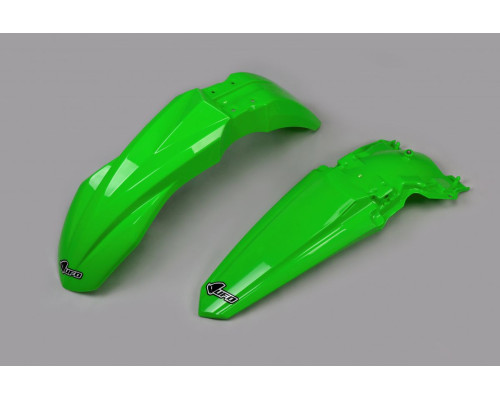 Комплект крил UFO kawasaki kxf 250 '21-22, kxf 450 '19-22, колір oem (зелений) (ka04748026, ka04749026)
