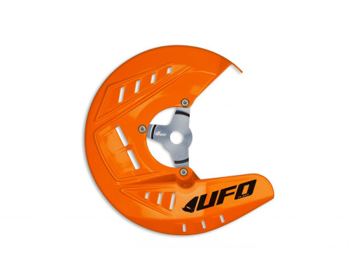 ЗАЩИТА ГАЛЬМІВНОГО ДИСКА UFO KTM SX 125/150/250, EXC 125/200/250/300, SX-F/EXC-F 250/350/450 '15-21, КОЛІР ОРАНЖЕВИЙ
