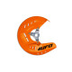 ЗАЩИТА ГАЛЬМІВНОГО ДИСКА UFO KTM SX 125/150/250, EXC 125/200/250/300, SX-F/EXC-F 250/350/450 '15-21, КОЛІР ОРАНЖЕВИЙ