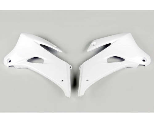 Ковпачки радіатора UFO YAMAHA wrf 250 '07-'14, wrf 450 '07-'11 колір білий