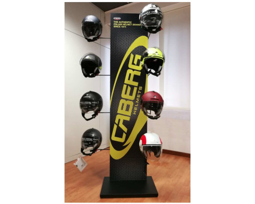 Промо-стенд (дисплей) з матеріалу caberg для 8 касок caberg