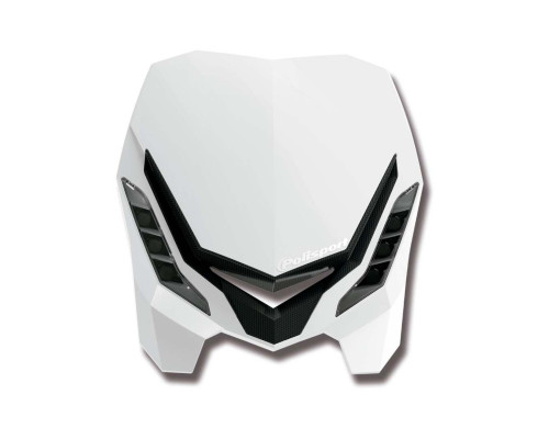 Модель фари polisport e-blaze led (світлодіодна лампа) колір білий/чорний