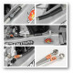 Moto-master сталевий гальмівний шланг передний fantic xe/xx/xxf, yz/yzf/wr/wrf 250\450 '08- (див. додатковий опис)