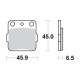 Сбс акція гальмівні колодки х84/3 позашляховики сінтер золотого кольору