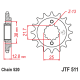 Зірочка передня jt 511 15 з гумою kawasaki klr 650 '90-'14 (51115jtrb) (ланцюг 520)
