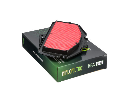 Hiflo EX400 Ninja Фільтр повітря для мотоцикла Висока продуктивність 2018-2024 Чорний