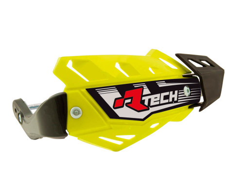 Racetech (rtech) поручні (кермо) flx atv/quad колір неоново-жовтий (з 3 типами кріплень на кермо)