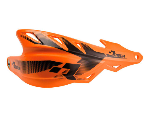 Racetech (rtech) raptor руків'я (кермо) помаранчеві (з кріпленнями на кермо 22,2 мм та 28,6 мм)